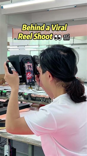 Behind the scenes of a viral reel #cjdropshipping #marketing
