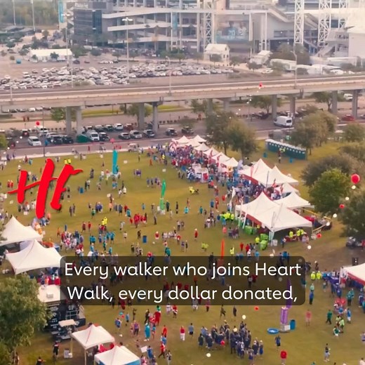 Every step brings hope, every step saves lives. Register today for the Tampa Bay Heart Walk! | American Heart Association