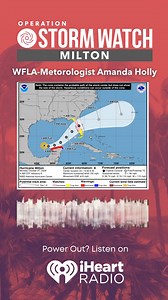 Meteorologist Amanda Holly joined Crash & AJ ahead of Milton to talk the angles of approach and what that could mean for Tampa Bay Catch the full chat w/ her and other city leaders on the free iHeartRadio app #HurricaneMilton #meteorologist #iheartradio #prepared #tampabay WFLA News Channel 8 | 98ROCK Tampa Bay