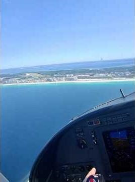 Visual Approach into KDTS Destin, Florida in the Citation Jet