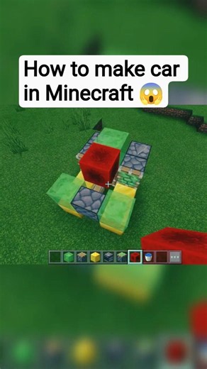 Minecraft Car Build | Next Level Build Challenge! 🔥 #minecraftshorts #minecraft