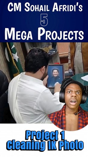 CM SOHAIL AFRIDI'S 5 MEGA PROJECTS! Project 1: cleaning IK photo Project 2: Cricket Time Project 3: Custom chappal fitting Project 4: Carrom session Project 5: Portrait kiss | PMLN Digital