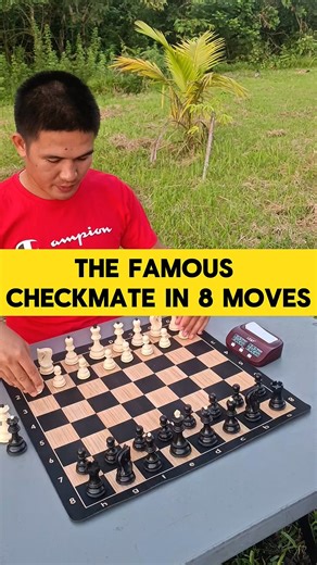 66K views · 699 reactions | The famous checkmate in 8 moves! #fblifestyle | ChessFam | Facebook