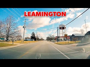 Driving Leamington, Ontario 2025 | Erie Street, Talbot Street (4K Dashcam)