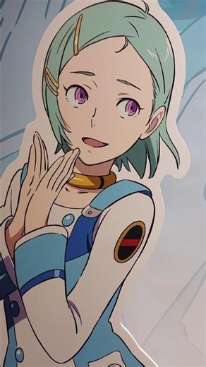 【🇯🇵旅日記】有楽町マルイ:交響詩篇エウレカセブン20周年記念展 パネル #Shorts