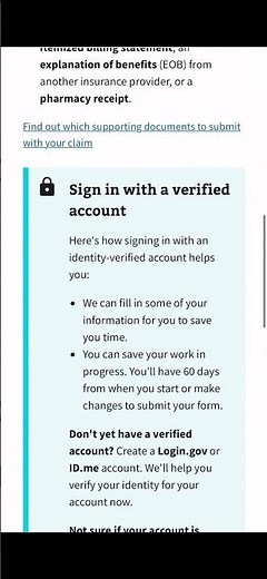 ChampVA Self Submission of Claims