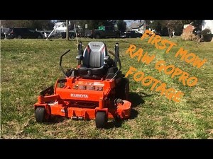 UNCUT MOWING FOOTAGE | KUBOTA Z781i