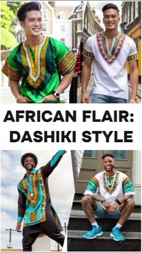Discover the Richness of Men's Dashiki Shirts