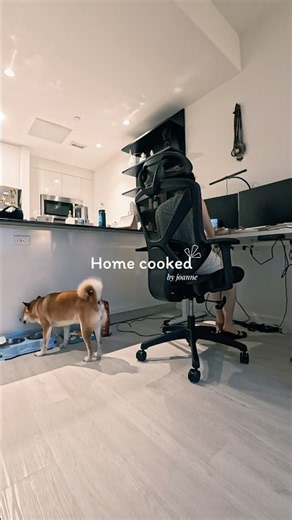 One pot salmon mushroom rice in a rice cooker 🍚 #shibainu #cooking #dinnerideas