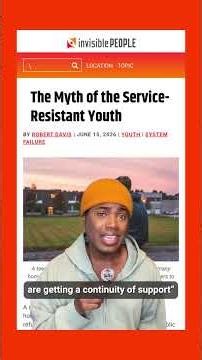 Reaching Homeless Youth: Are We Expecting Kids to Find Help on Their Own?
