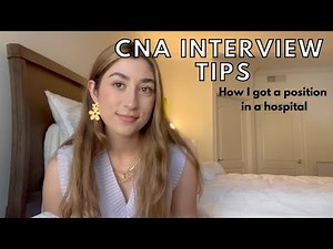 Hospital CNA Interview Advice (How I got a hospital job)