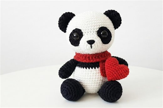 Crochet Panda Pattern PDF, Amigurumi Bear , Beginner Friendly Plushie Toy, Amigurumi Animal Digital Download - Etsy Canada