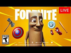 🔴 [LIVE] *NEW* FORTNITE UPDATE!! - NEW OG SEASON 8 BATTLE PASS, MAP & SKINS (Tung Tung Tung Sahur)