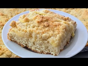 Apfel Streuselkuchen wie von Oma - schnelles Apfelkuchen Rezept mit Streuseln