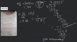 non-terminating non-recurring lying be is many such numbers. Wr... | Filo