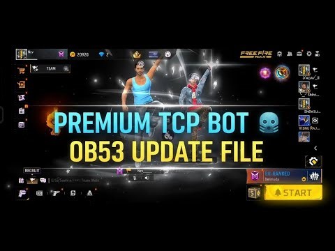 NEW OB53 UPDATED TCP BOT 🤗🔥 || NEW UPDATE TCP BOT || MG24 GAMER #freefire #tcpbot #afterob53_updat