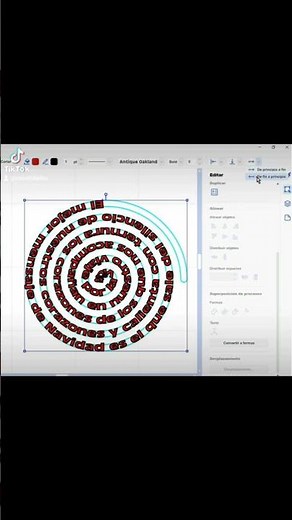 How to Design Spiral Text with ScanNCut Easy Trick! ✨