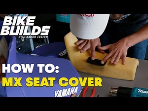 How To Install an OEM-Tight Seat Cover | Bike Builds with Aaron Colton