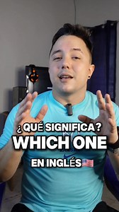"Which one": Se usa para preguntar "¿cuál?" cuando tienes un número limitado de opciones. Es decir, cuando estás eligiendo entre un grupo específico. 🧐 "One": La palabra "one" aquí actúa como un pronombre que reemplaza a un sustantivo singular ya mencionado o que se entiende en el contexto. Esto evita la repetición innecesaria. 🔄 Finalidad: La finalidad de usar "which one" es hacer una pregunta específica sobre una elección dentro de un grupo definido. La finalidad del "one" es mantener la flu