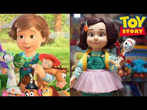 Boneca Bonnie Doll Toy Story Disney Store UK Exclusive Talks In English, Fala em Inglês Muñeca