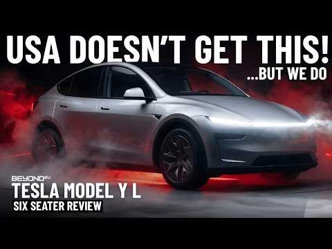 2026 Tesla Model Y L Review | The Six-Seater Tesla USA Doesn't Get!