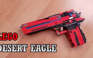 LEGO Blowback Desert Eagle [Rubber Band Gun]