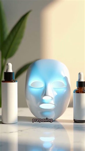 Is it better to use LED face masks at night or morning?