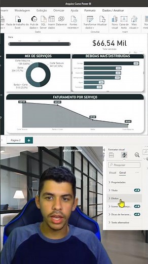 Como colocar bordas arredondas no Power BI | #shorts #powerbi