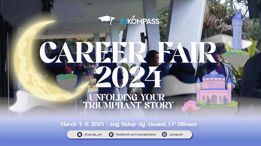 273 reactions · 194 shares |  Lights, camera, and action for Career Fair 2024  Look high in the sky for all the good things to come at this year's BIGGEST STUDENT-RUN fair for career opportunities  Come and see all the new innovations you can catch this year, all for the enhancement of your career journey ️ Don't miss out, and RSVP now ➡️ tinyurl.com/CareerFair2024RSVP #UPCAP #CareerFair2024 #UnfoldingYourTriumphantStory | UP Career Assistance Program | Facebook