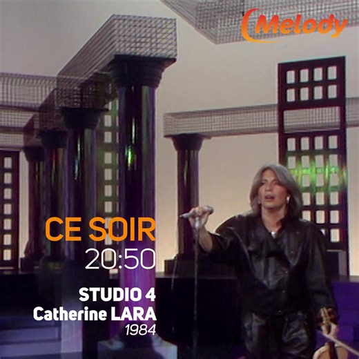 [Melody TV 📺 / Soirée événement 😍] Rejoignez Christian MORIN, Catherine LARA, Véronique SANSON, Michel JONASZ et l'orchestre d'Alain MORISOD, pour un "Studio 4", en inédit à 20h50 sur Melody TV. | Melody