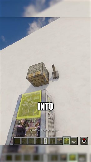 Minecraft Armor Display Case Hack #minecraft #minecraftbeauty #minecrafttutorial #minecraftrealistic