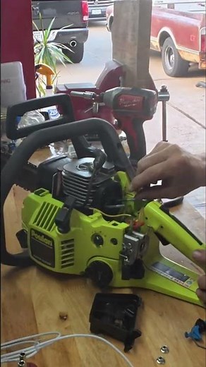Troubleshooting Chainsaw Engine Issues #shorts