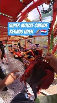 Super Mouse Onride Kermis Uden 🎢 🇳🇱 #rollercoaster #adrenaline #shorts #kirmes #funfair #ferias #fyp