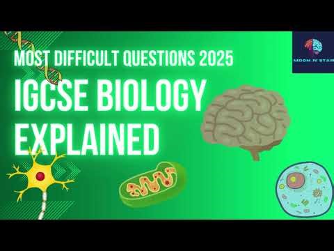 IGCSE Biology Exam Booster 🚀 | Important Questions with Clear Explanations| IGCSE Biology