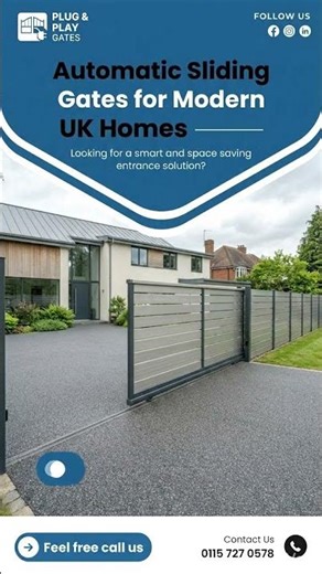 Automatic Sliding Gates for Modern UK Homes | Installation Experts