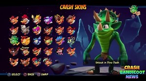 44K views · 1.1K reactions | Los diferentes skin de crash en crash bandicoot 4 Vía: crash bandicoot news | Leyenda Gamer | Facebook