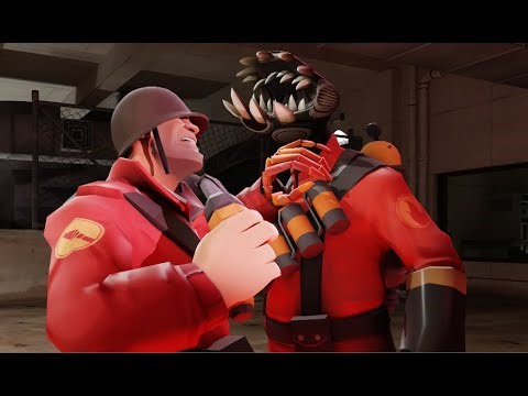 Man eating pyro thing