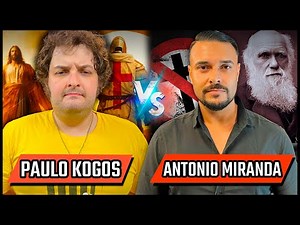 PAULO KOGOS E ANTONIO MIRANDA - TEMPLARIO VS ATEU - DEBATE HISTÓRICO - Podcast 3 Irmãos #617