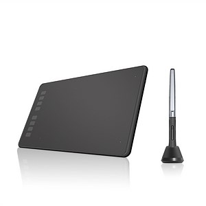 Huion Inspiroy H950P Graphics Drawing Tablet Battery Free Pen Stylus Tilt Function, 8.7x 5.4 Inch
