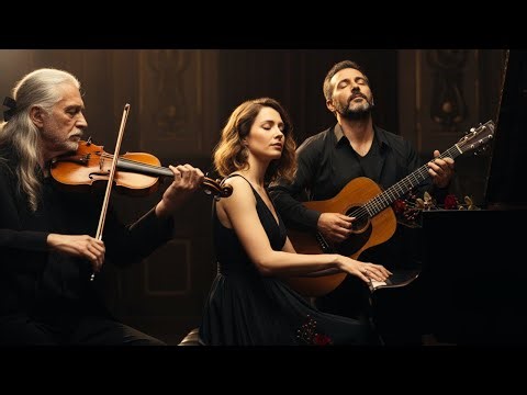When Strings Learn to Whisper — Piano, Guitar & Violin in Classical Serenity | Sleep & Stress Relief