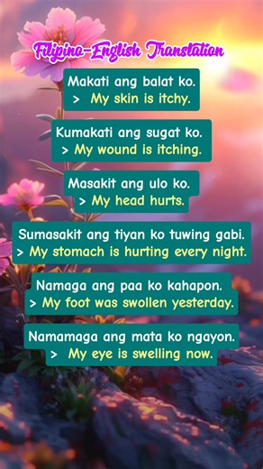 Let's learn basic Filipino-English phrases/ Useful for everyday conversation #EnglishToFilipino #translation #filipinoEnglish | Janes Lessons