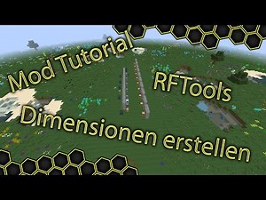 Dimensionen erstellen Tutorial RFTools - Minecraft Mod Tutorial #002 | German/Deutsch