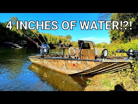 The ULTIMATE Shallow Water Boat- (Outboard Jet)