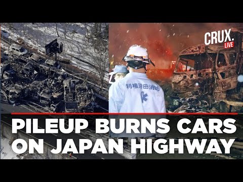 LIVE | Deadly Car Pileup Triggers Fire on Japan’s Kanetsu Expressway, Many Injured