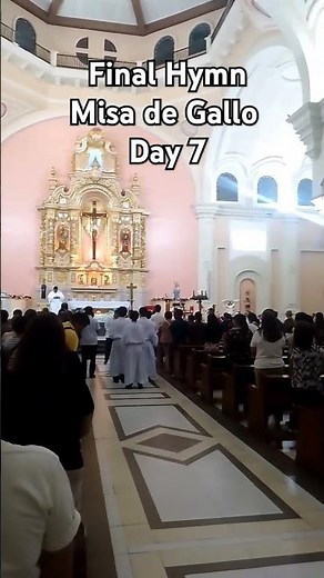 Final Hymn Misa de Gallo Day 7 Dec. 22, 2024