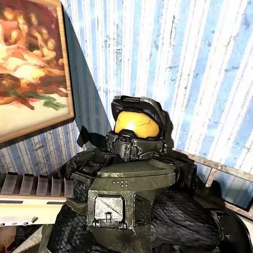 Masterchief is a sleepyhead