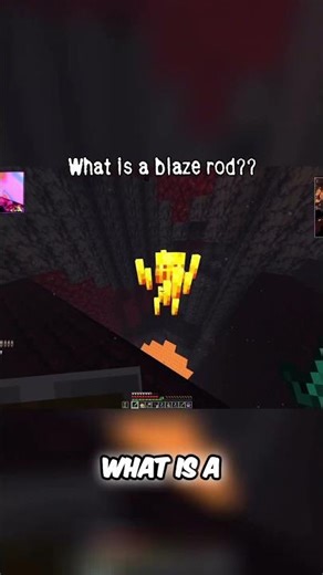 What is a blaze rod? #minecraft