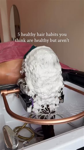 @anya.wellnesstips on Instagram: "Some may surprise you👇 💦1. Washing with cold water only It can make your hair feel shinier short term, but it doesn’t properly lift dirt and oils from the scalp. You need warm water to cleanse effectively. 💦2. Air-drying every wash Sounds less damaging, but when hair stays wet for hours, it stays in its weakest, most fragile state potentially leading to breakage, tangles a flaky or itchy scalp, irritation. Blow dry on low heat to prevent damage. 💦3. Shampooi