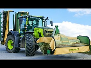 Grasernte 2022 🚜 JCB als "MB Trac 4220 Supercooler" im Einsatz!