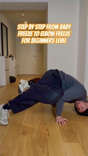 Step by step tutorial from baby freeze to elbow freeze // beginner level // by bboy Intact